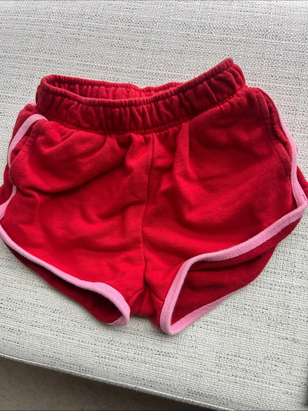 Girls 4-set Shorts Set - Red, Black, Mint, Coral